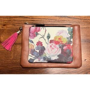 House of Disaster beautiful floral clutch Excellent condition Never used